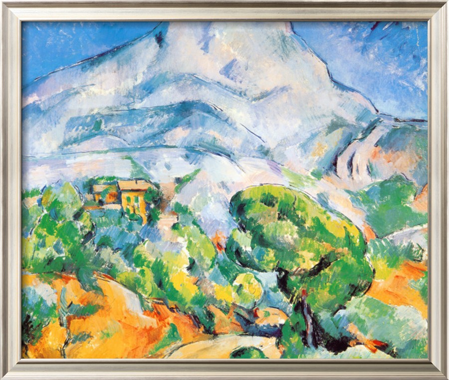 La Montagne St. Victoire - Paul Cezanne Painting